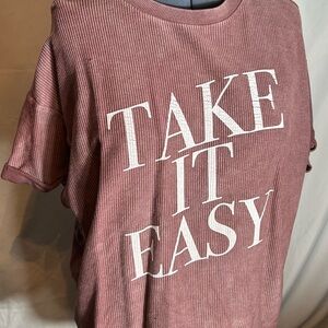 Women's Casual Pink Top